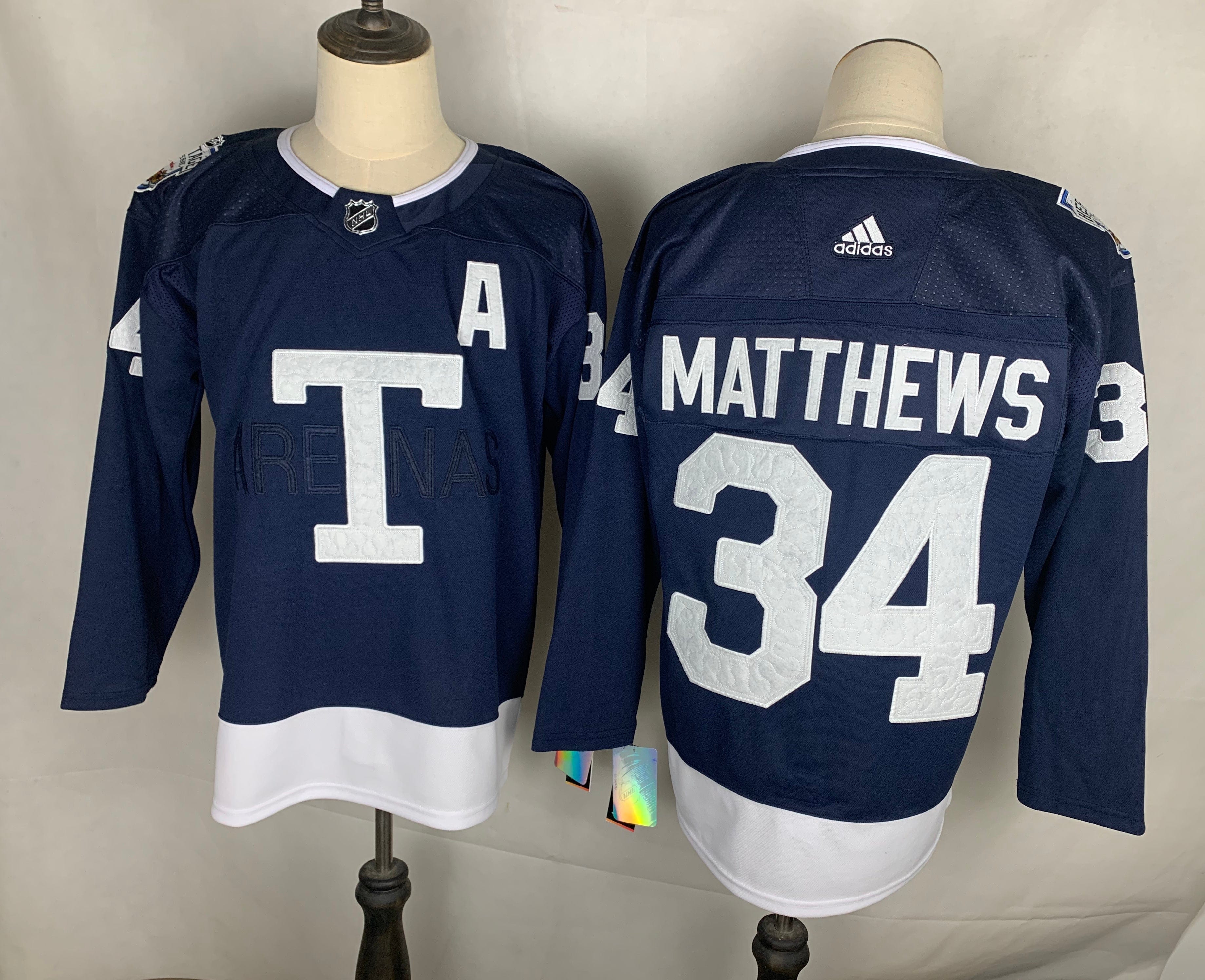 NHL Toronto Maple Leafs MATTHEWS # 34 Jersey
