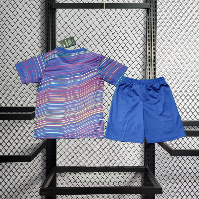 2025-26 Barcelona goalkeeper kids Football jersey