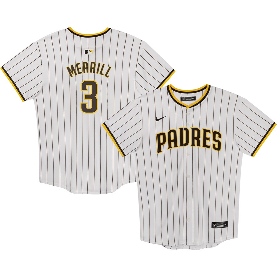 Jackson Merrill San Diego Padres Preschool Home Player Game Jersey White