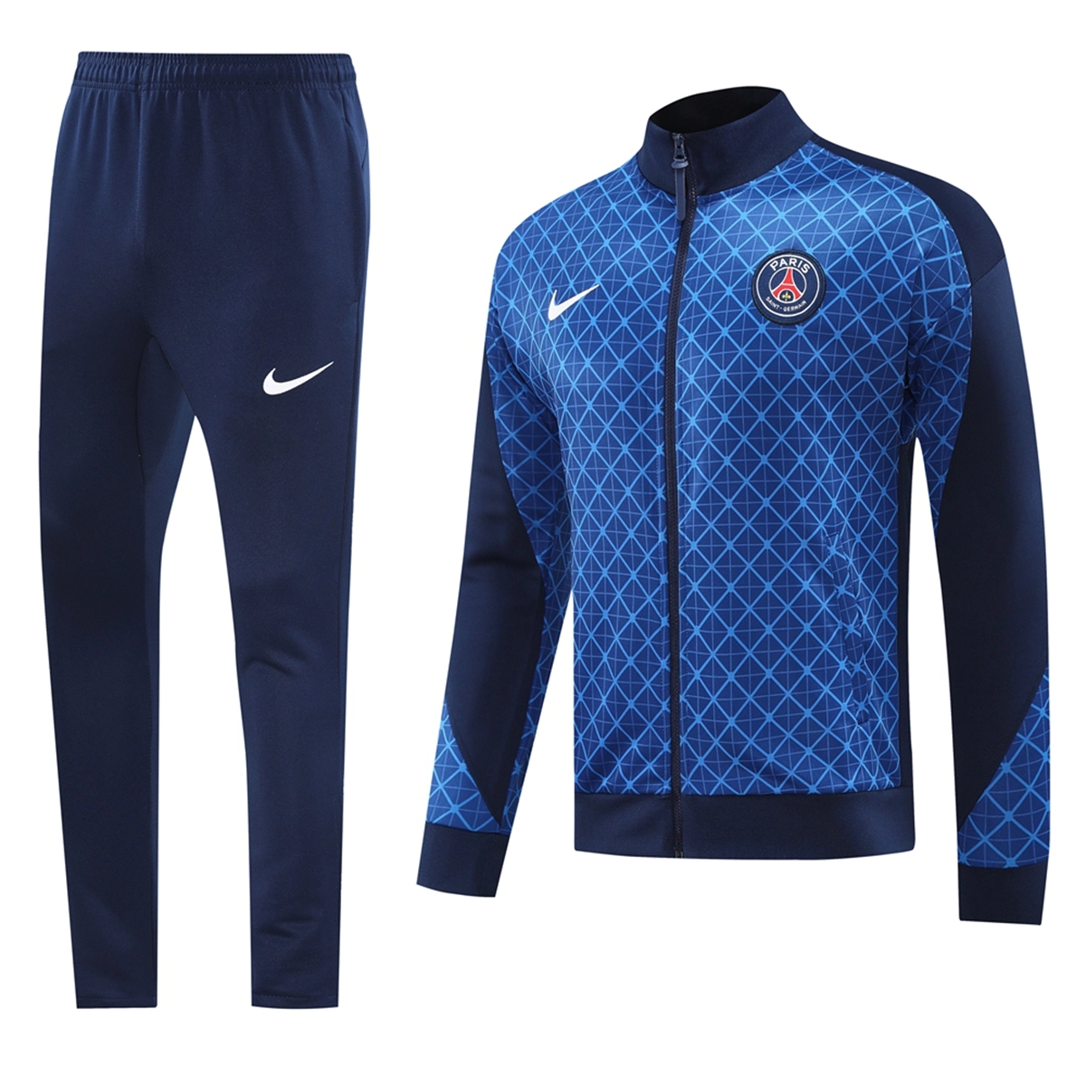 2024-25 PSG Paris 02 Blue Jacket Set S-2XL