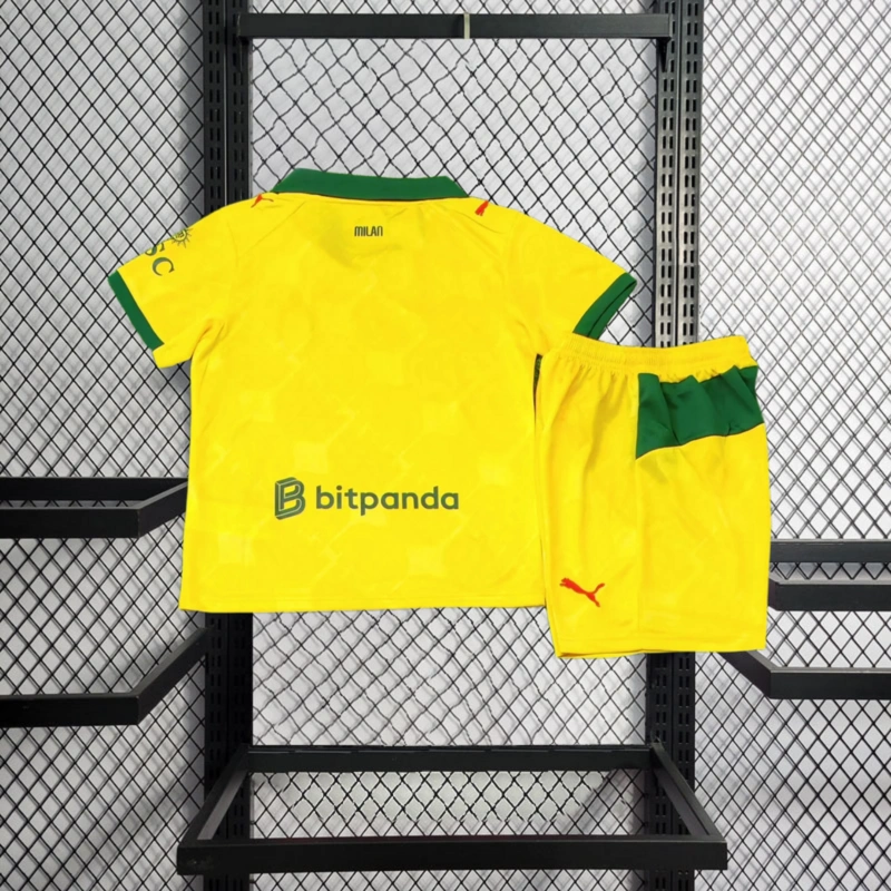 2025-26 AC Milan Third Away Kids Football Jersey