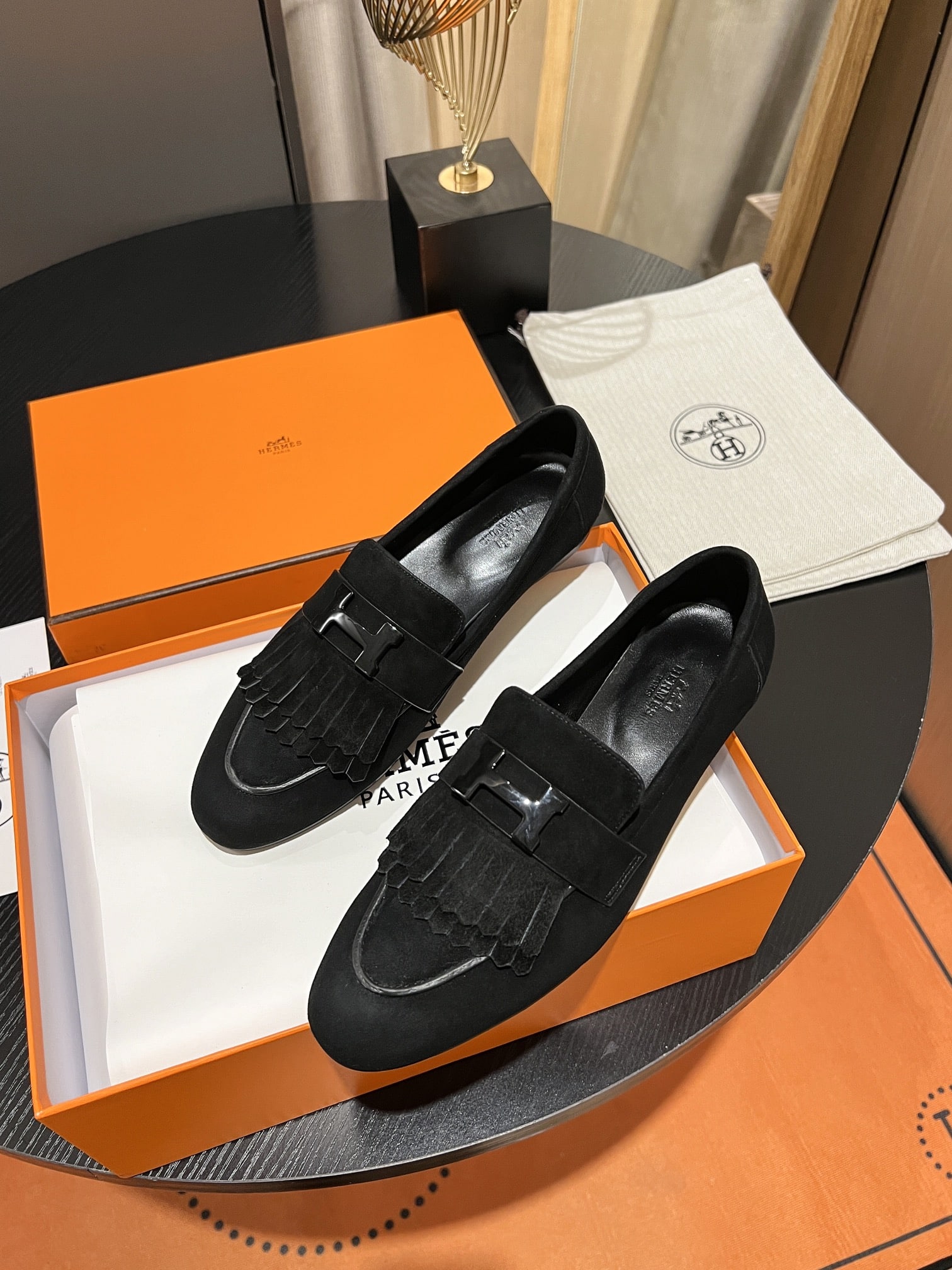 Hermes Royal Loafer Black