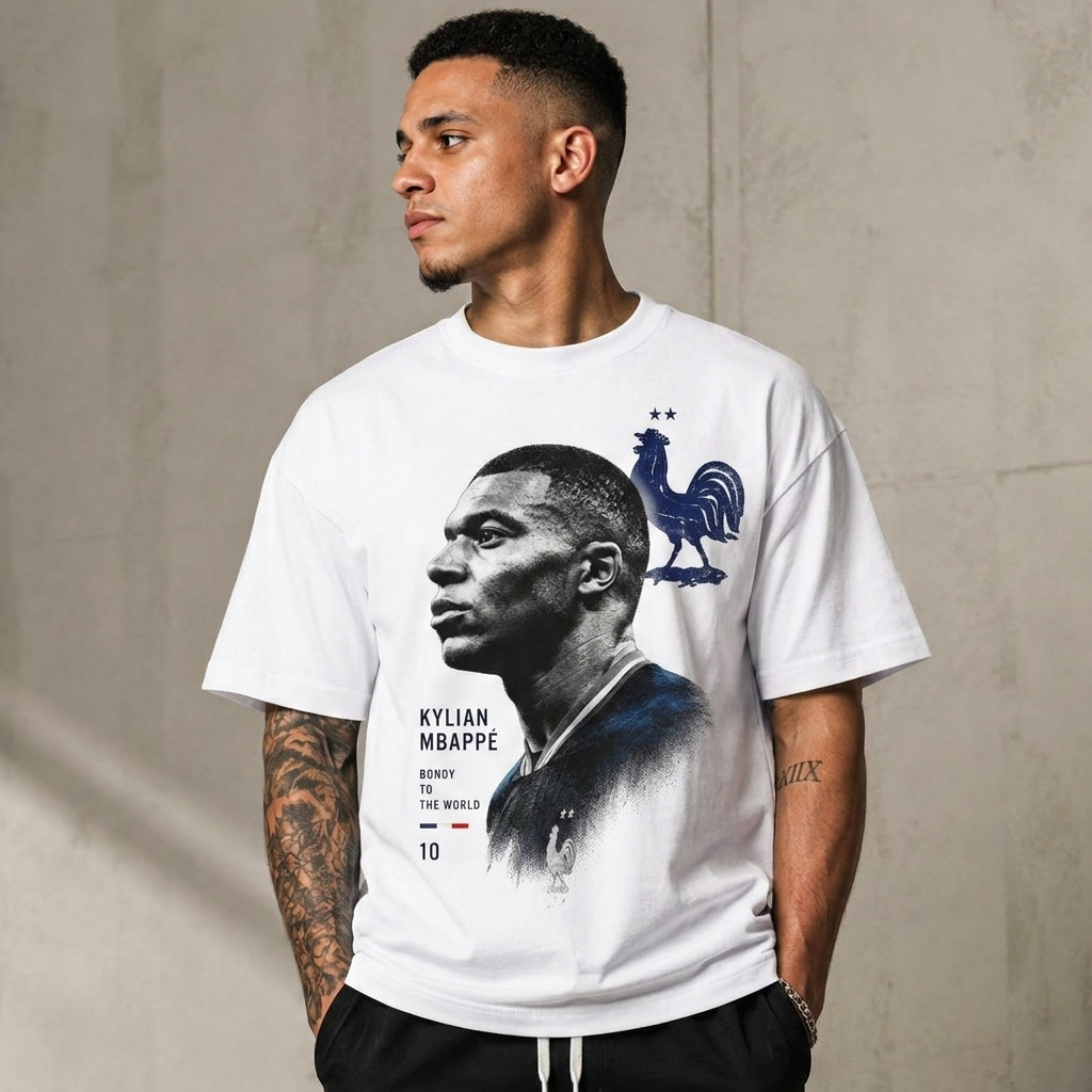 Kylian Mbappé Unisex T-Shirt – Limited-Time Offer – Hot Seller