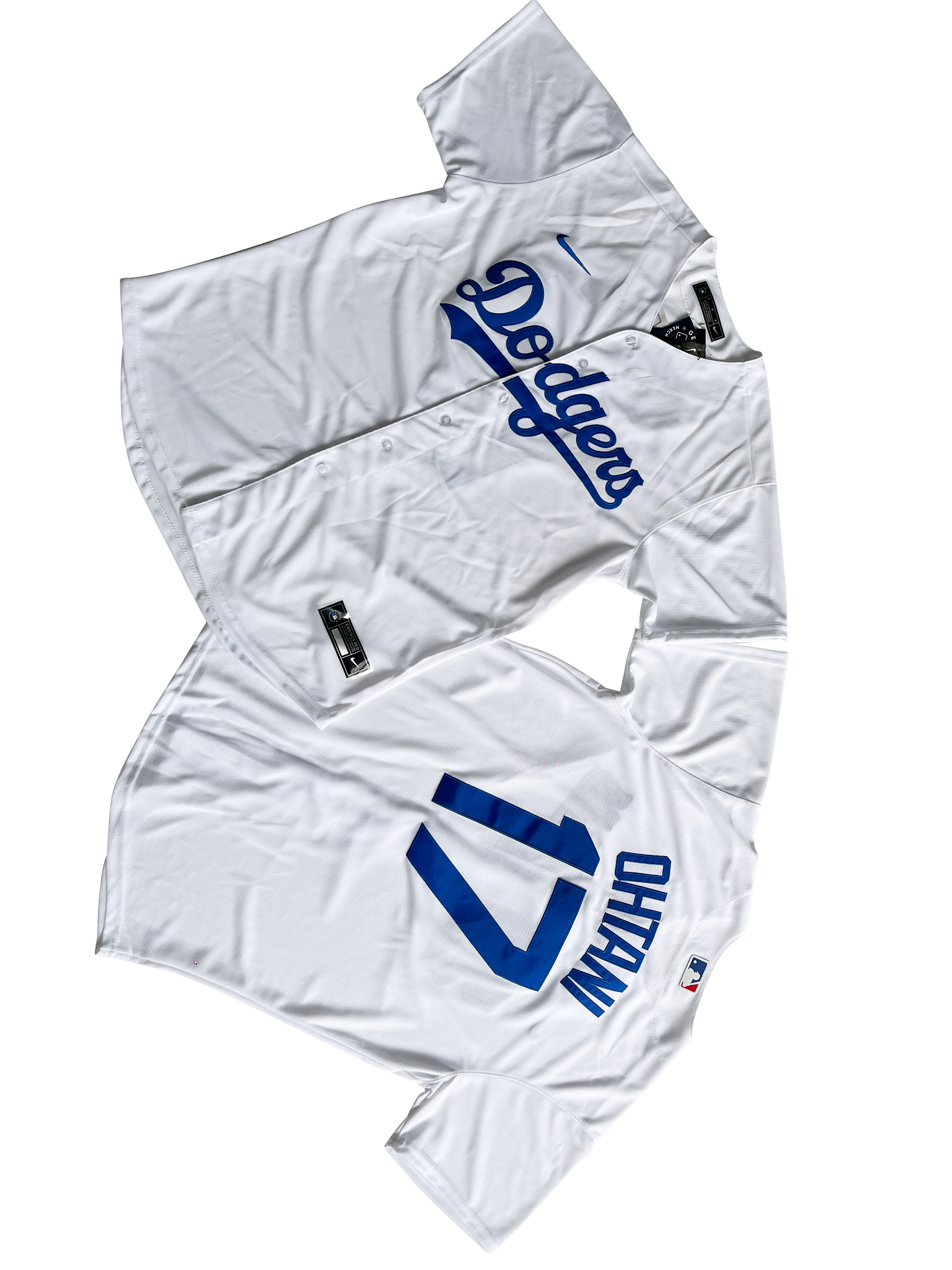 Los Angeles Dodgers 17# Shohei Ohtani White Player Jersey