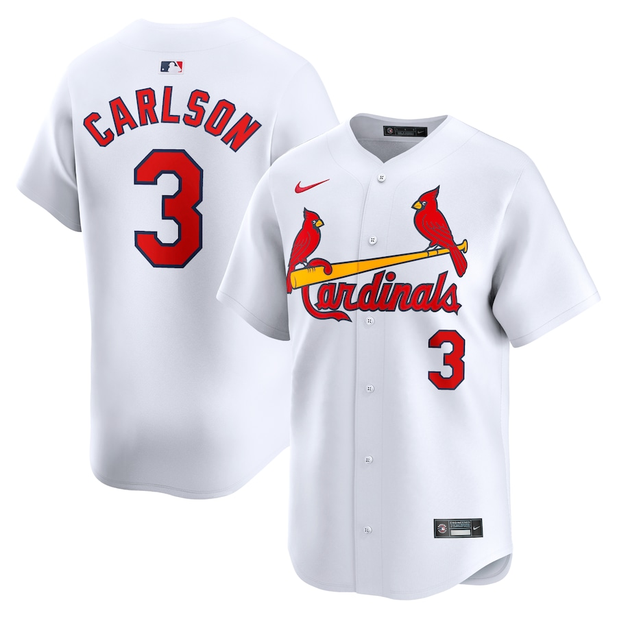 Dylan Carlson St. Louis Cardinals Home Limited Player Jersey White