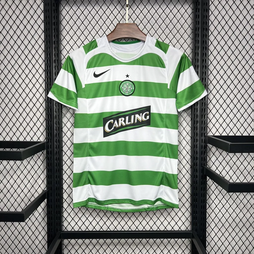 Retro 2005-06 Celtic FC Home football jersey retro