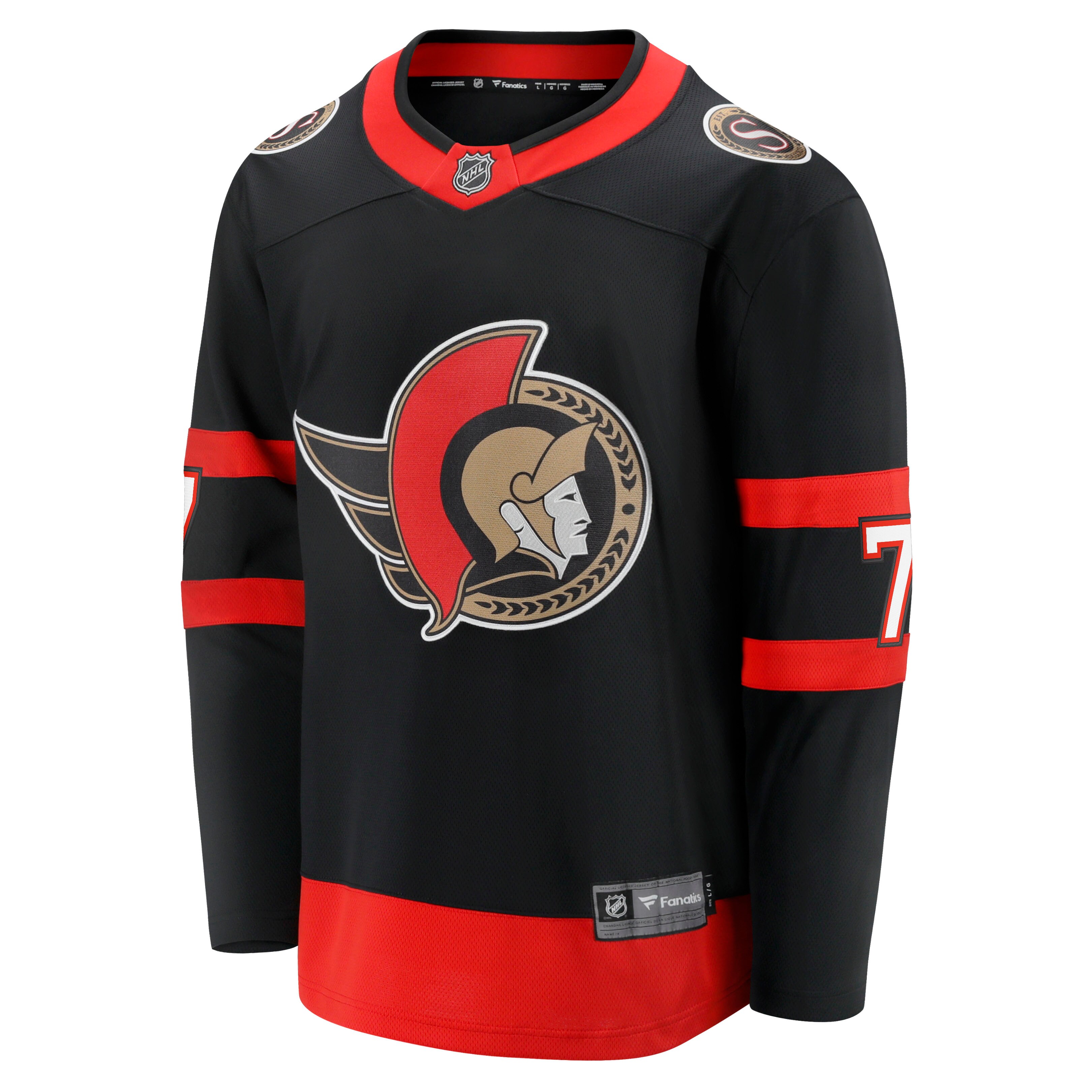 Brady Tkachuk Ottawa Senators Fanatics Home Breakaway Jersey – Black