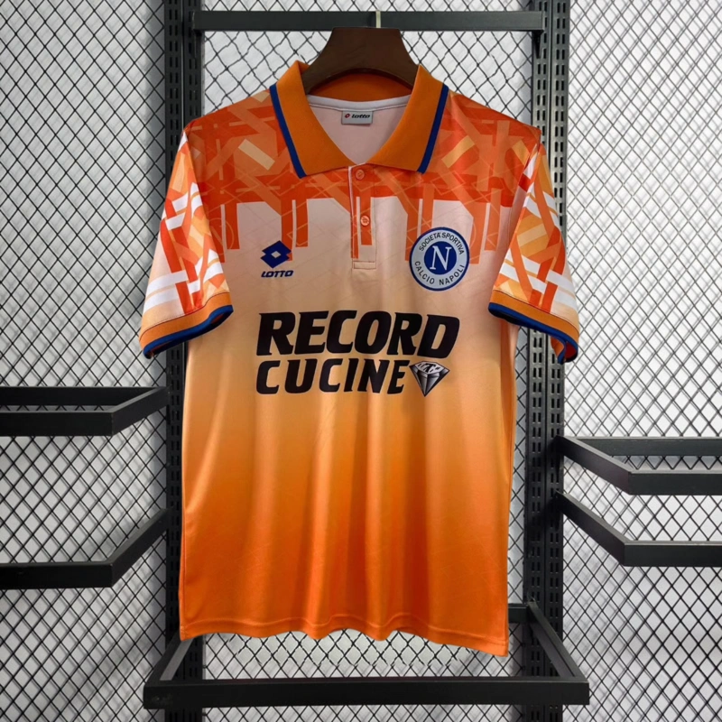 Retro 1994-95 Napoli Away Football jersey retro