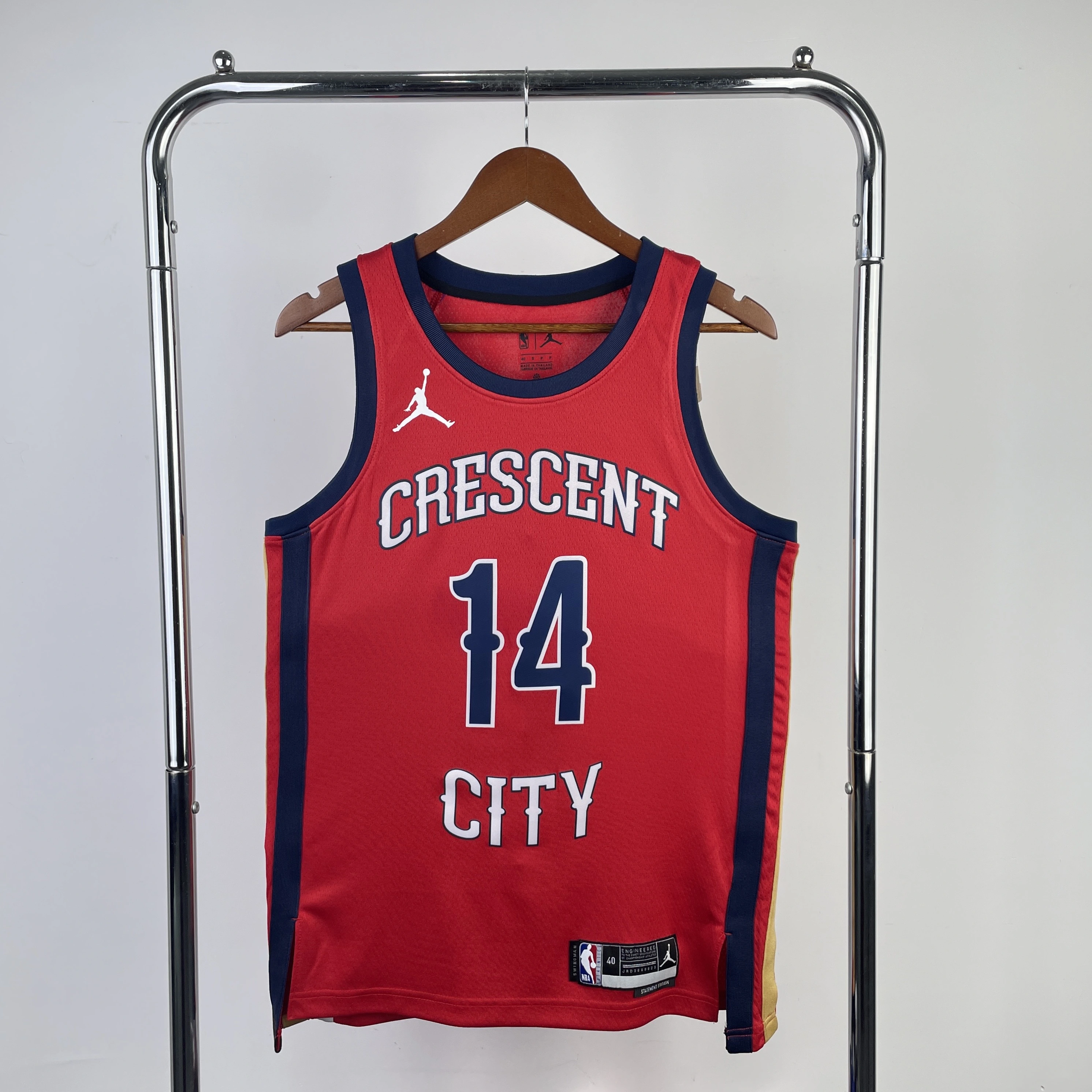 2024 NBA New Orleans Pelicans 14 INGRAM Basketball Jersey