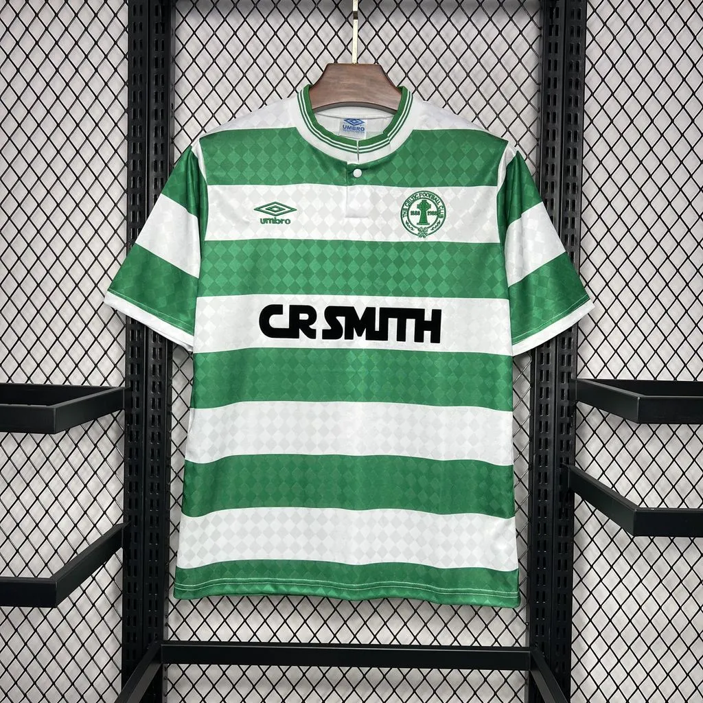 retro 1987-88 Celtic FC Home football jersey retro
