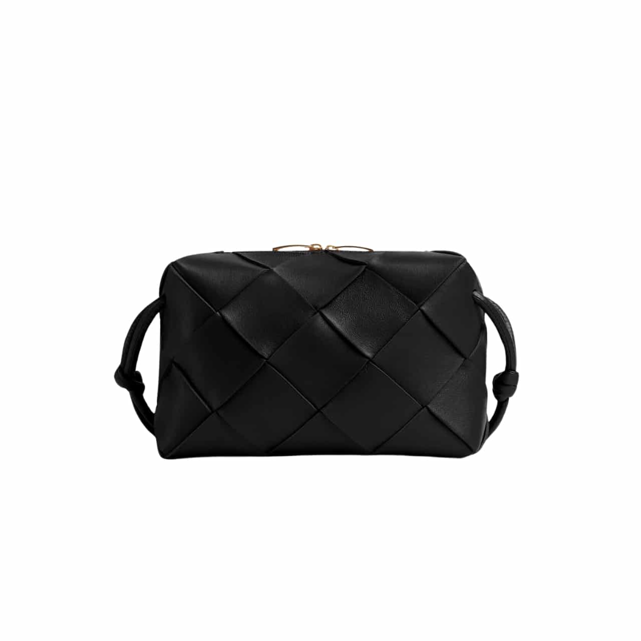 Bottega Veneta Small Camera Bag Mxn 52 400 Black 18Cm