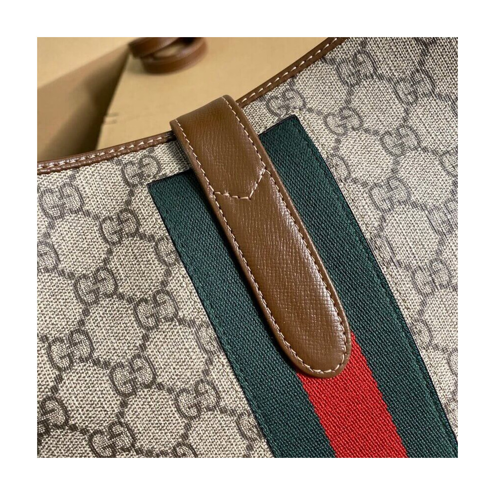 Gucci Jackie 1961 Medium Shoulder Bag in GG Canvas 36.5cm