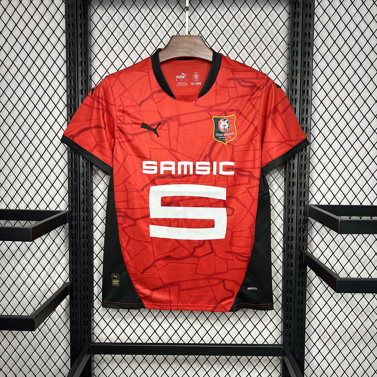 2024-25 Stade Rennes Home Football jersey