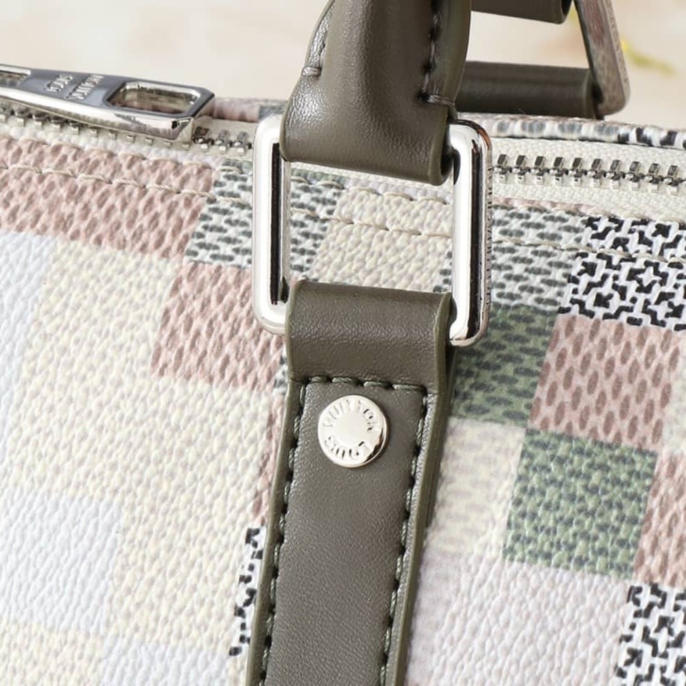 Louis Vuitton Keepall Bandoulière 25 Damoflage Canvas Khaki 25Cm N00105