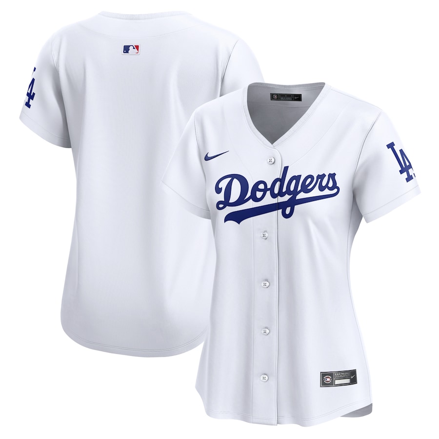Los Angeles Dodgers Women's Home Limited Jersey White