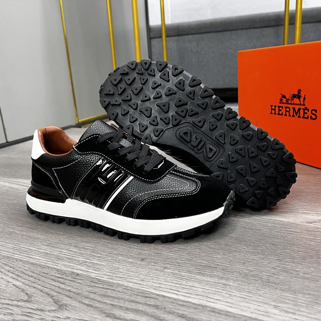 Hermes Trail Sneaker Black