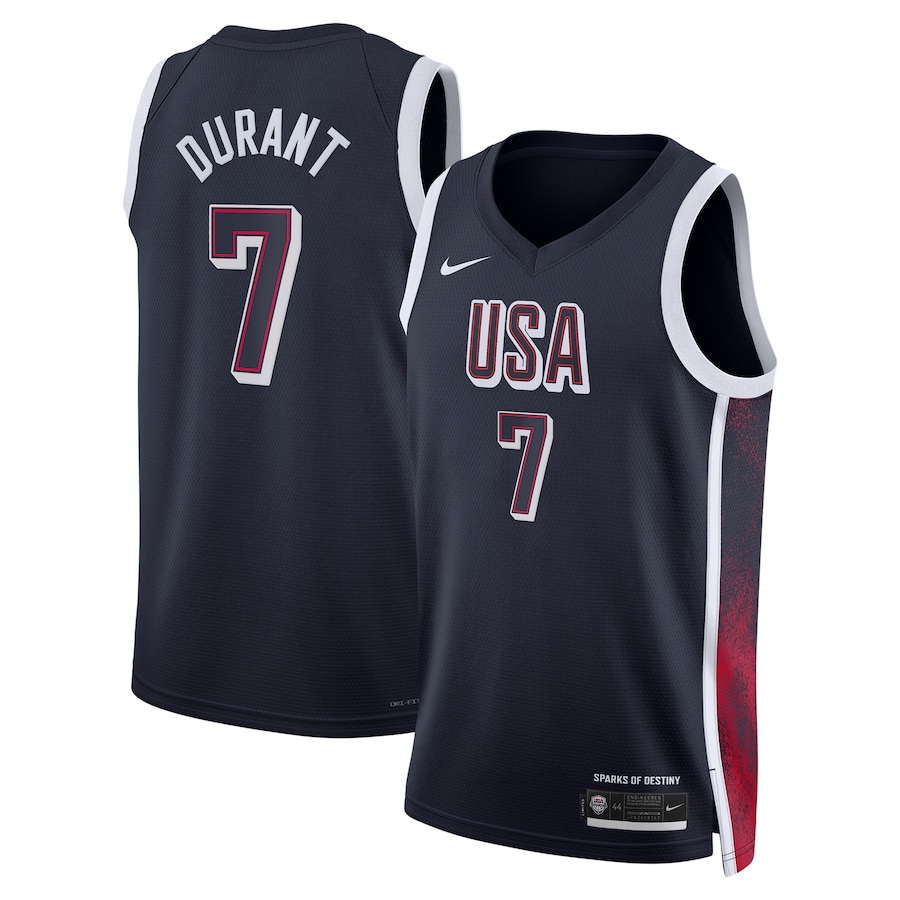 Kevin Durant Team USA 2024 Olympics Jersey