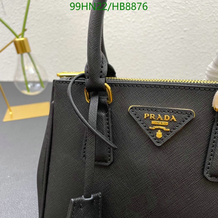 Prada Galleria Saffiano Leather Mini Bag Black 20Cm