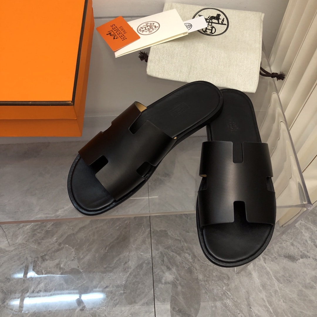 Hermes Izmir Sandal Black H041141Zh01390