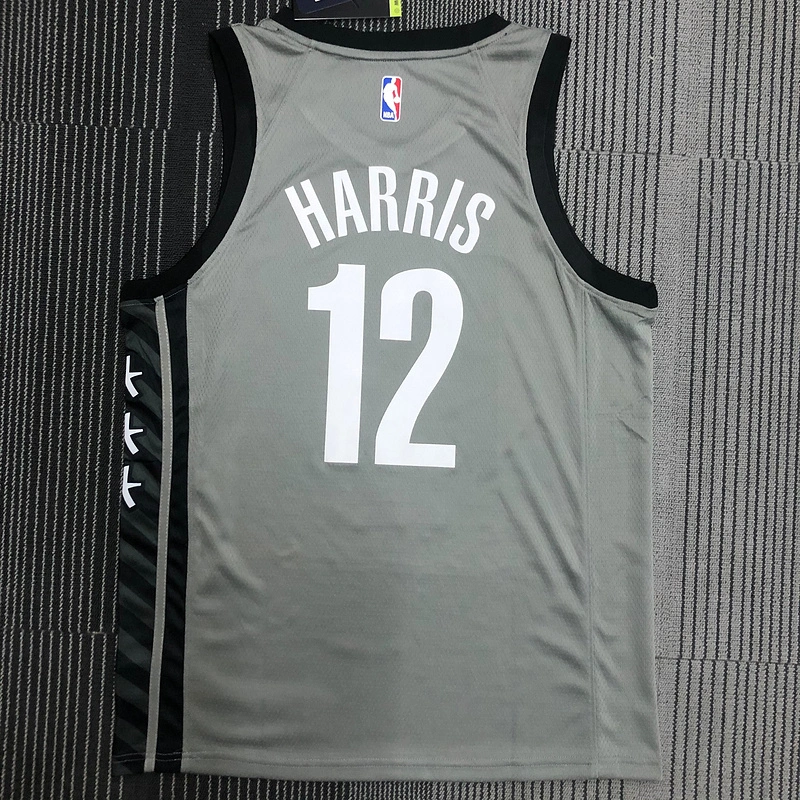 2022 NBA Brooklyn Nets (12 HARRIS) Basketball Jersey