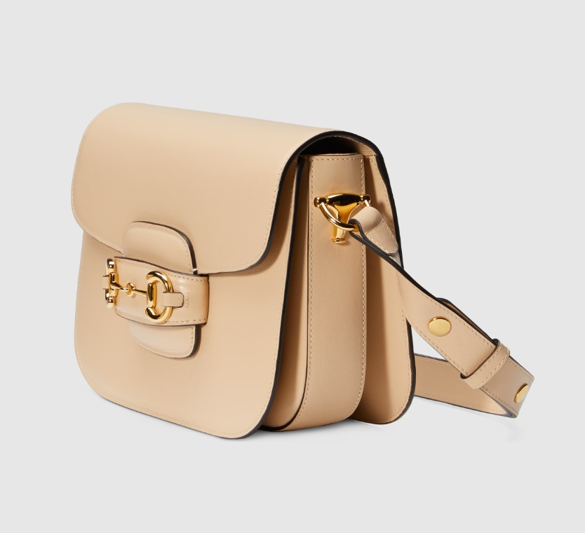 GUCCI HORSEBIT 1955 SHOULDER BAG-Beige-602204