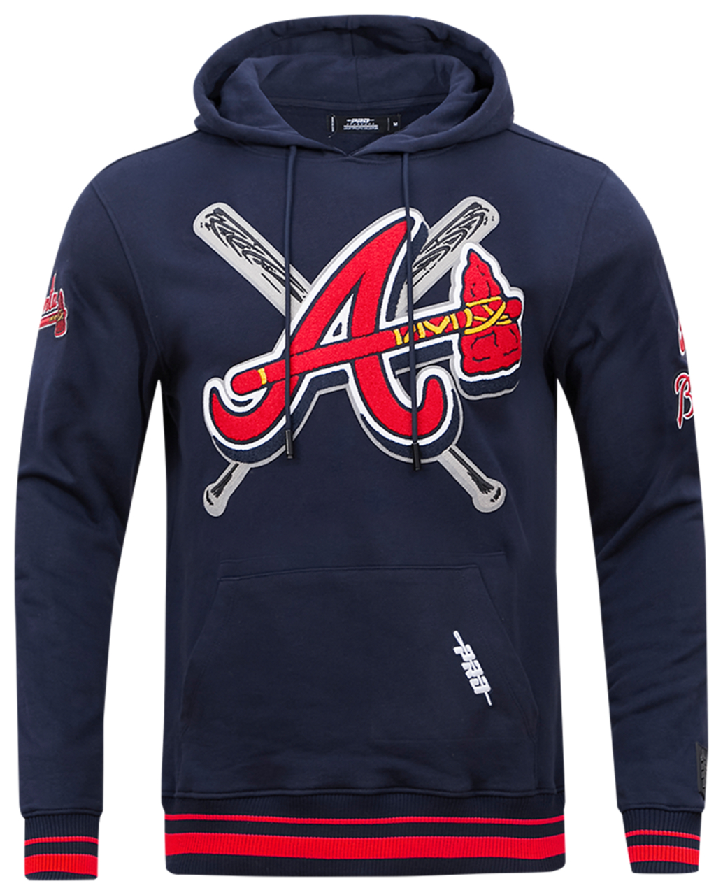 Pro Standard BRAVES MASH UP RIB FLC PO HOODIE