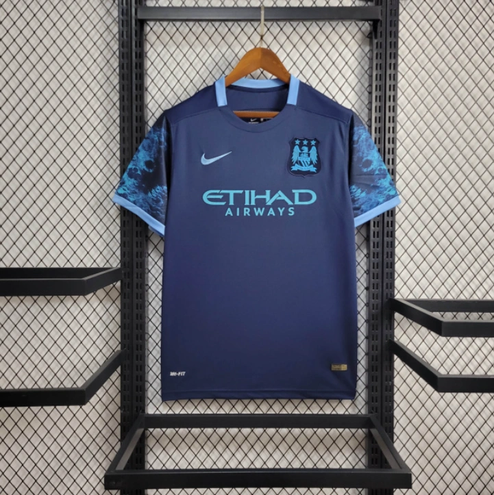 Retro 2015-16 Manchester City Away Football jersey retro