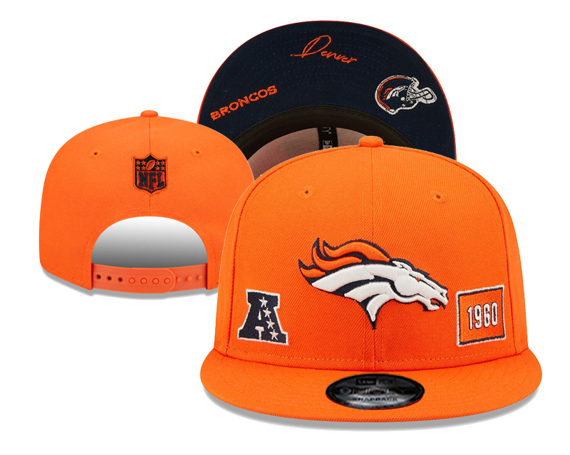 Denver Broncos Adjustable orange cap-1961