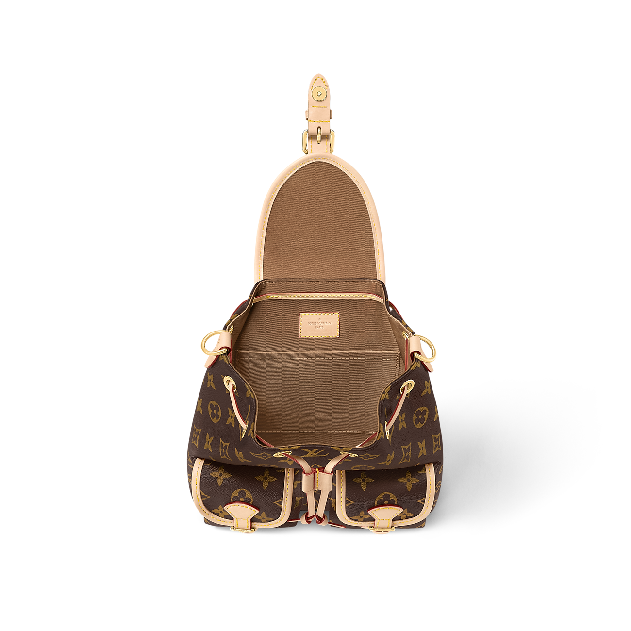Louis Vuitton Excursion Monogram Backpack Brown 23Cm M46932