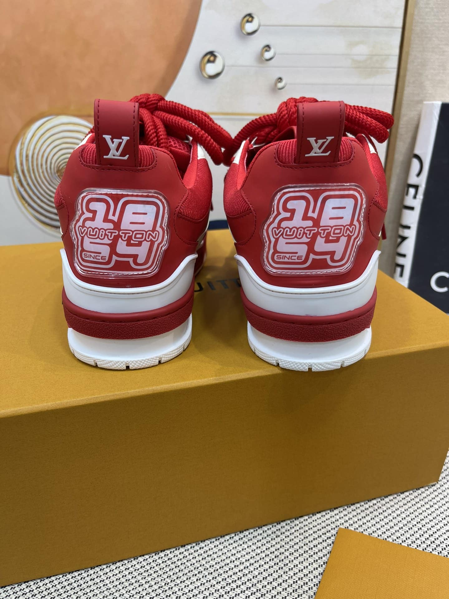 Louis Vuitton Lv Skate Sneaker Red