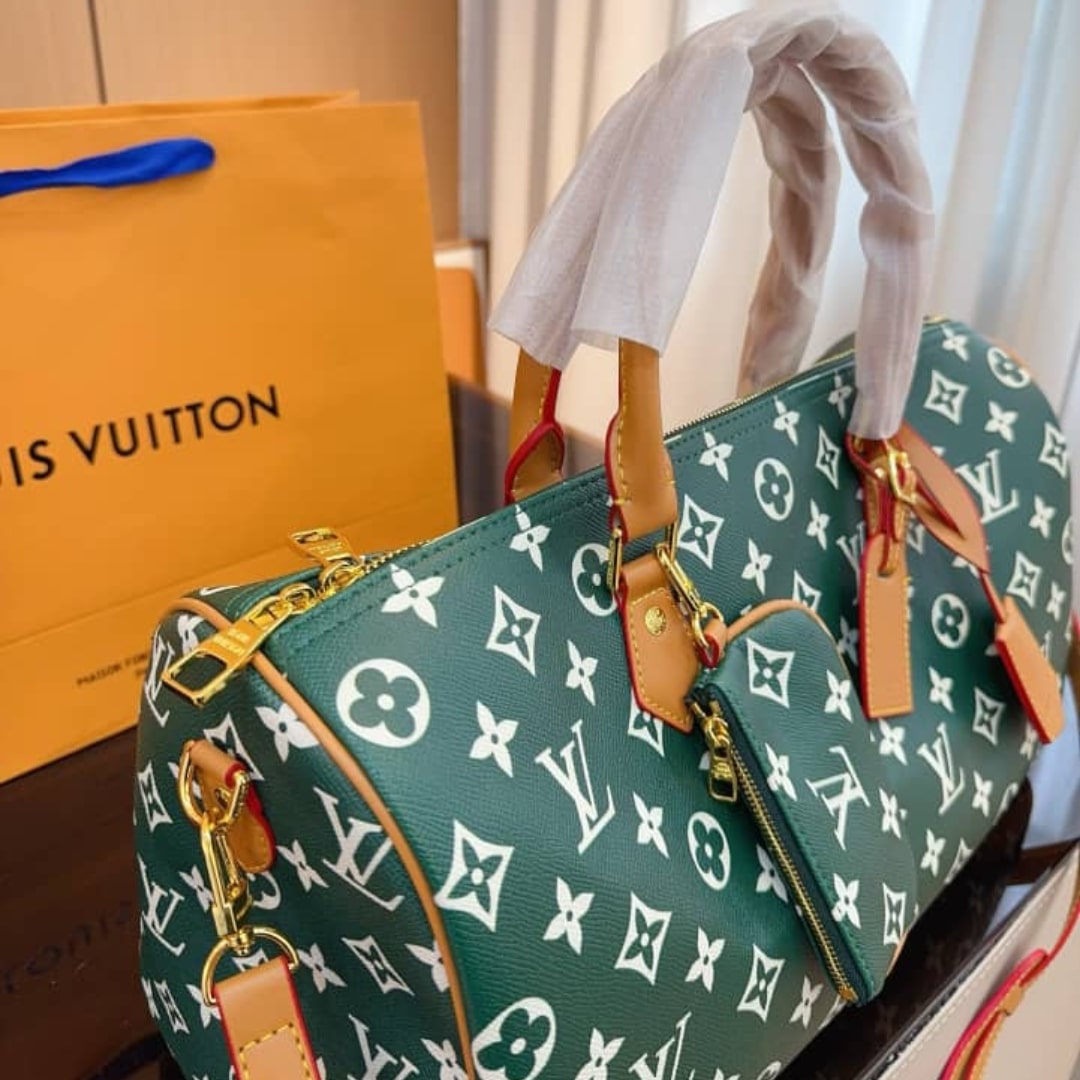 Louis Vuitton Speedy P9 Bandoulière 50 Green 50Cm M46991
