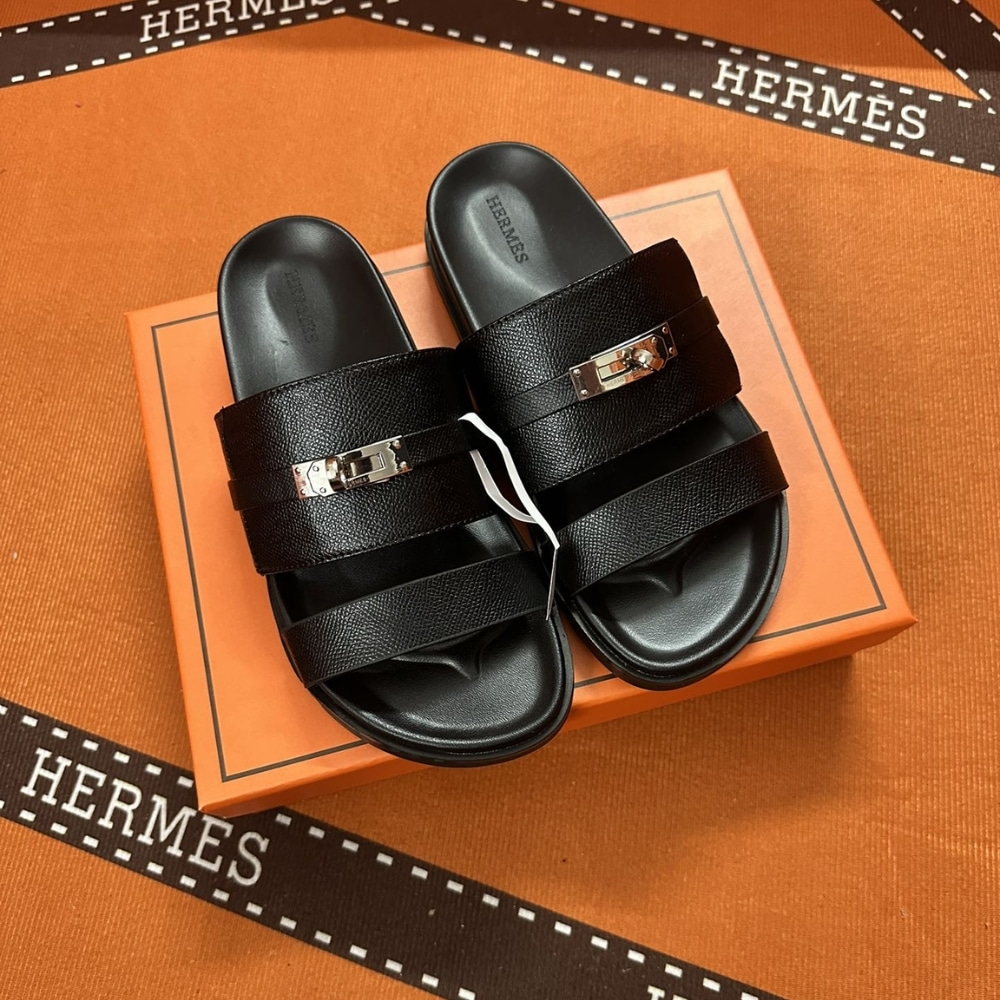 Hermes Jackson Sandal Noir H242949Zh03420