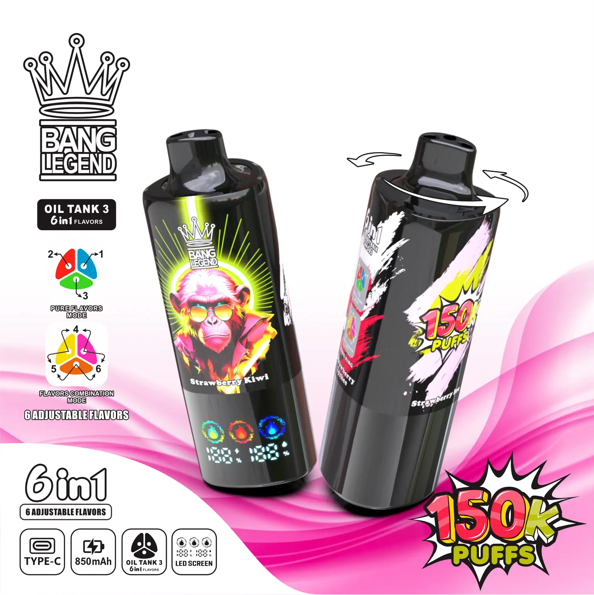 Bang Legend 150K Disposable Vape