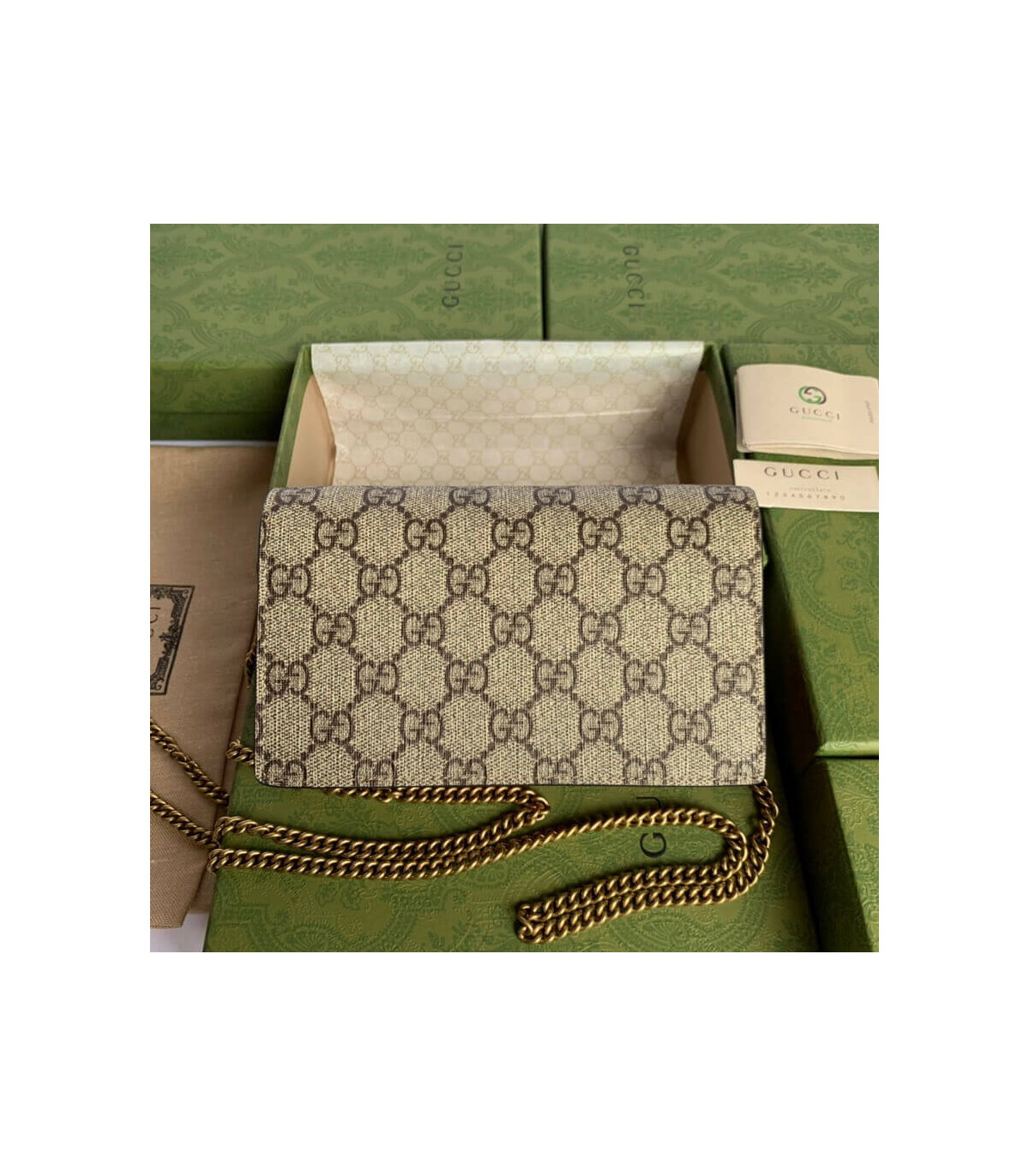 Gucci GG Supreme Mini Bag With Cherries