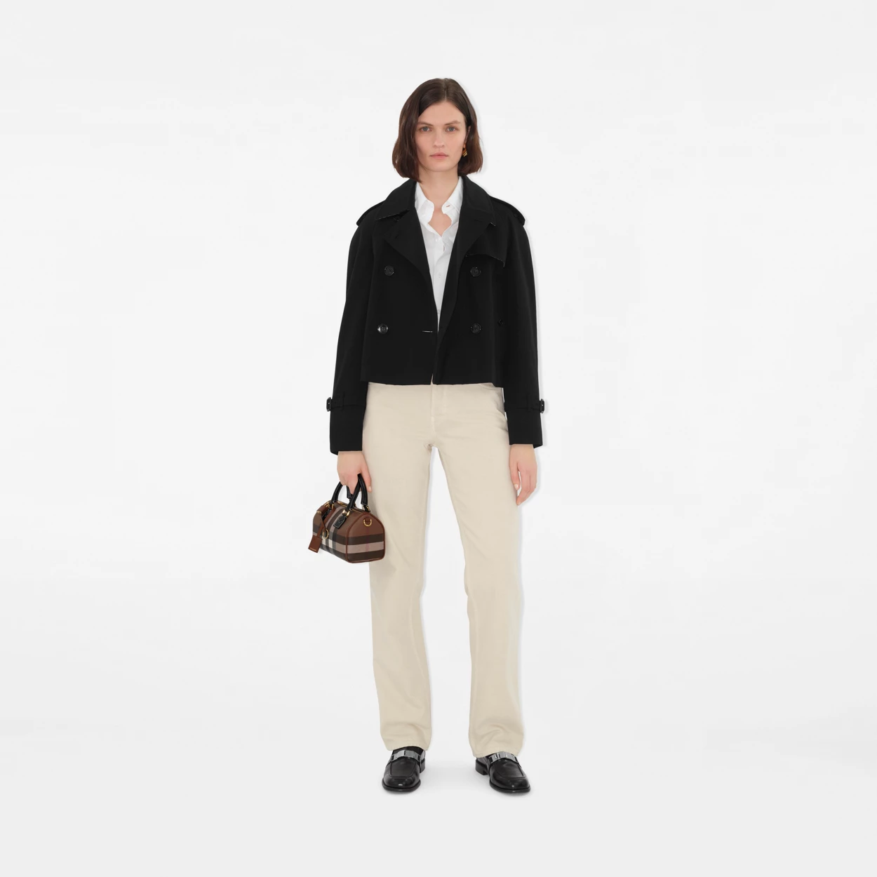 Mini Check Bowling Bag