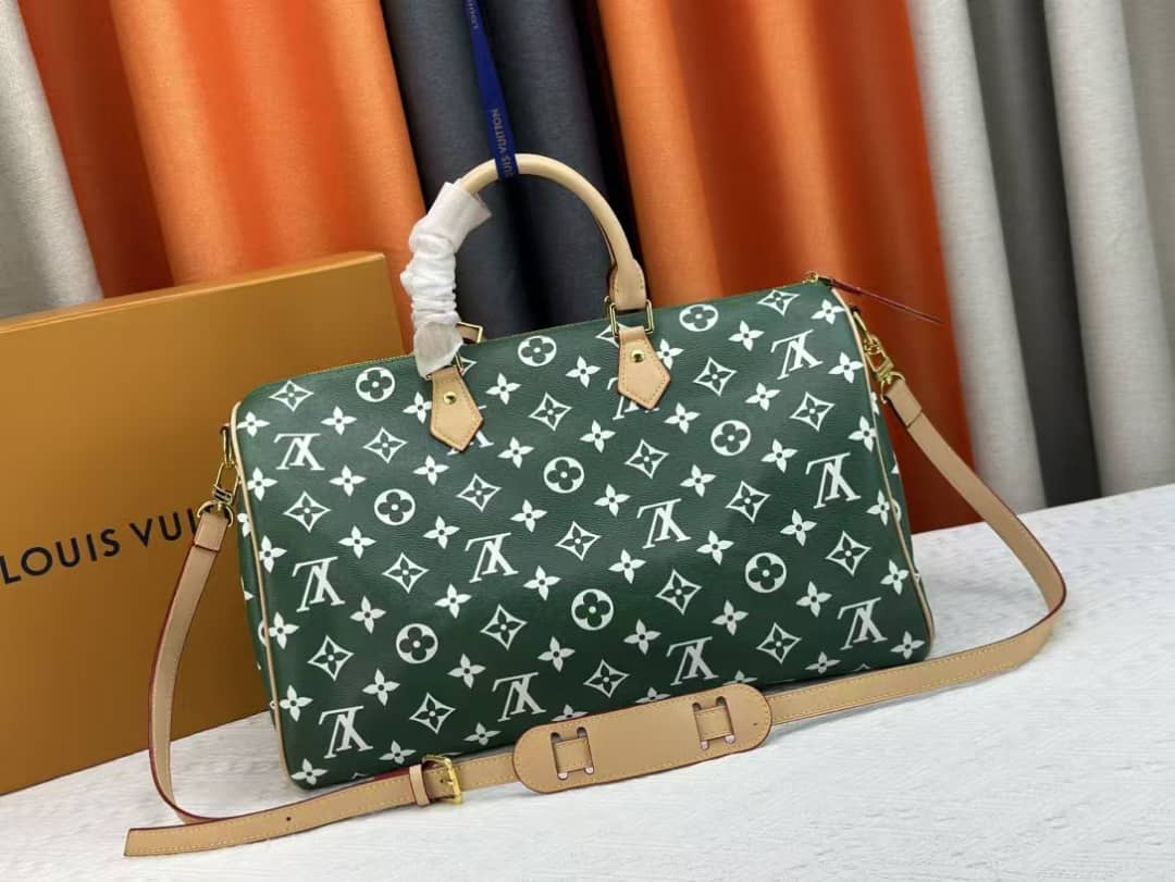 Louis Vuitton Speedy P9 Bandoulière 40 Green 40 Cm M24417