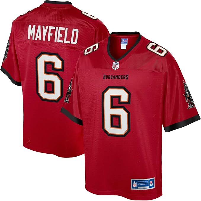 NFL PRO LINE Men's Baker Mayfield Red Tampa Bay Buccaneers Replica Jersey