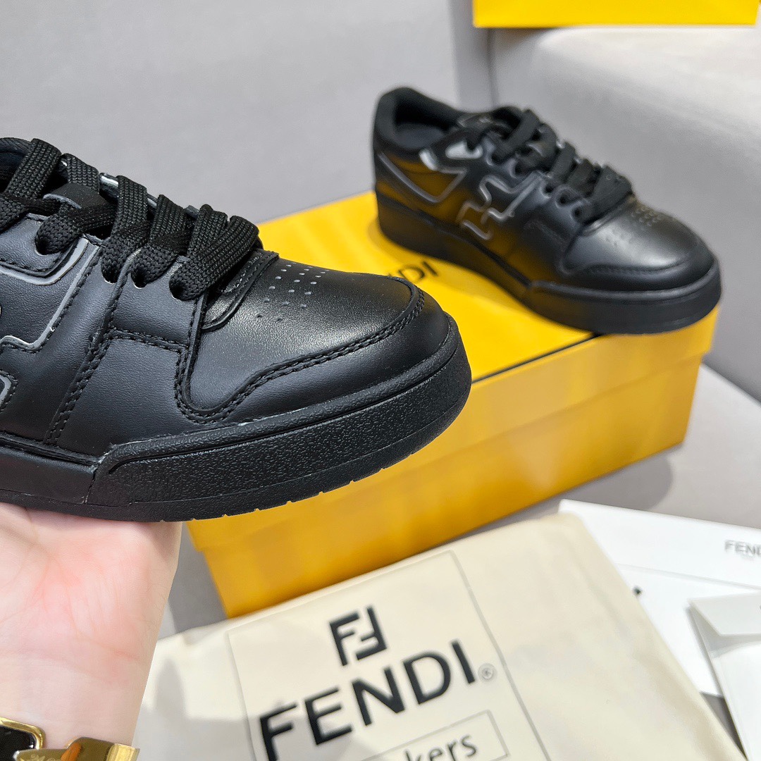 FENDI Match Canvas low-top  sneakers