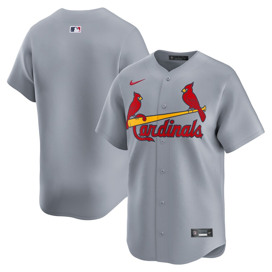 St. Louis Cardinals Away Limited Jersey Gray