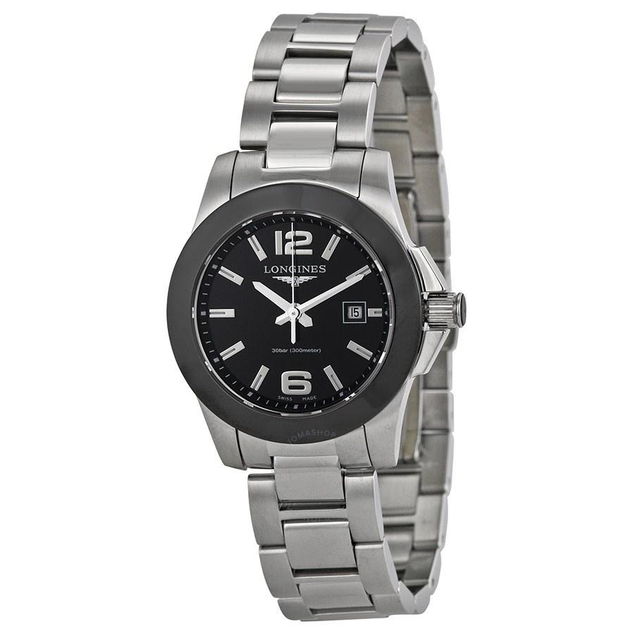 【Super Clone】Longines Women's L32574566 Conquest Stainless Steel Watch