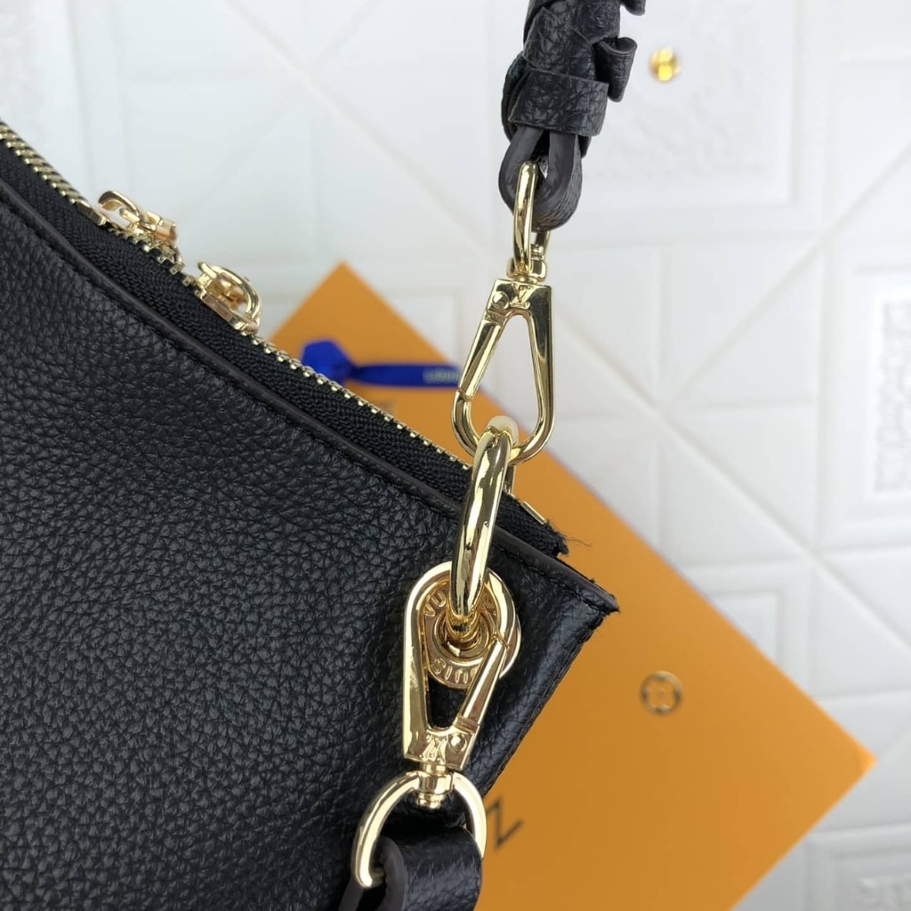 Louis Vuitton Maida Hobo Bag Monogram Canvas Black 32Cm