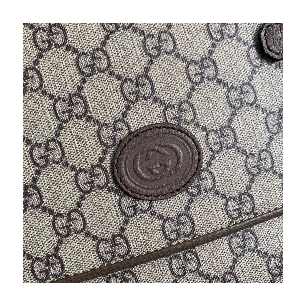 Gucci GG Messenger Bag in Brown
