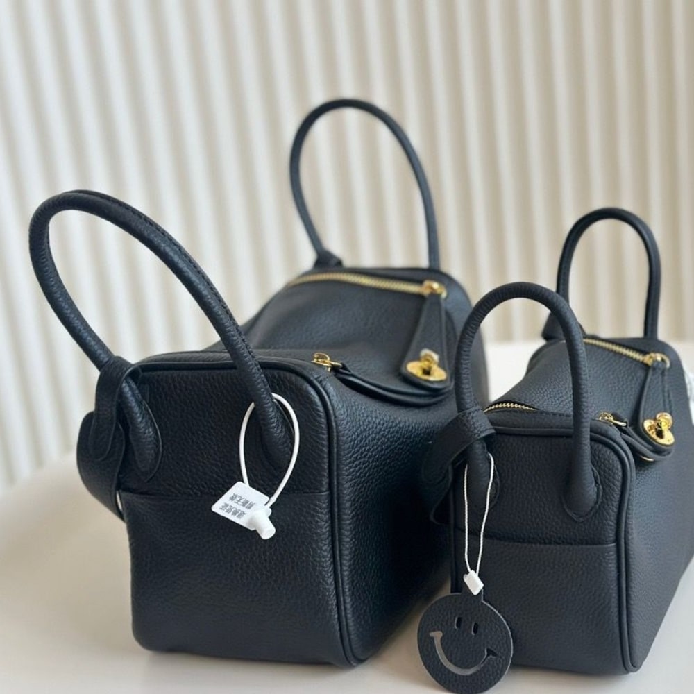 Hermes Lindy 26 Bag Black 26Cm