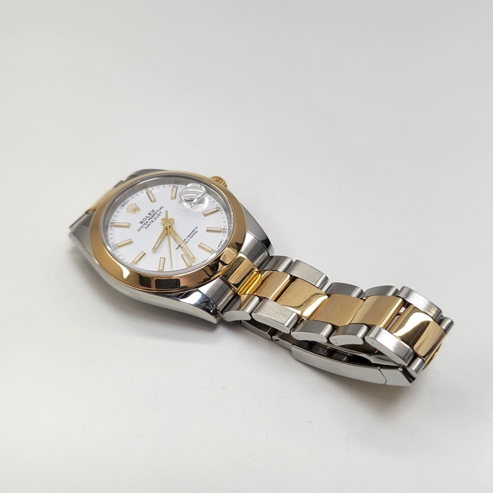 [Superclone] Rolex Datejust 41mm White Dial Smooth Oyster 126303