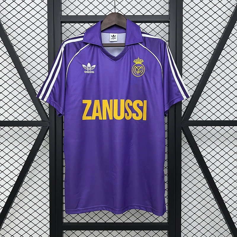 Retro 1984-85 Real Madrid Away Football jersey retro