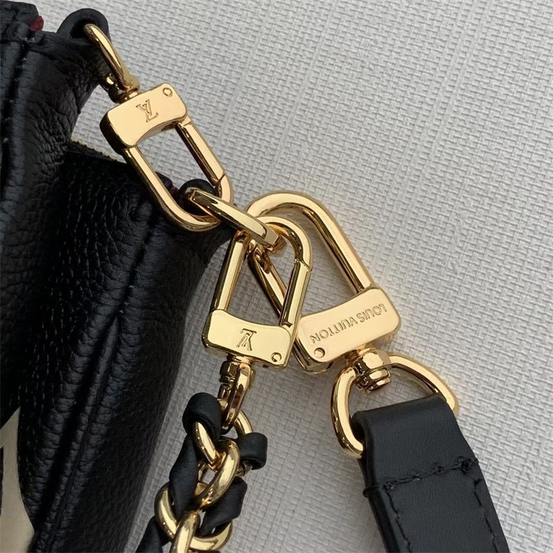 Louis Vuitton Multi Pochette Accessoires 25Cm Black