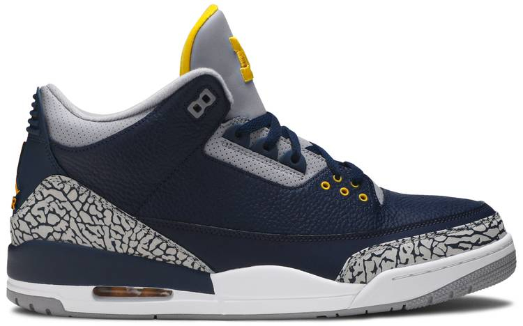 Air Jordan 3 Retro Michigan PE AJ3-820064