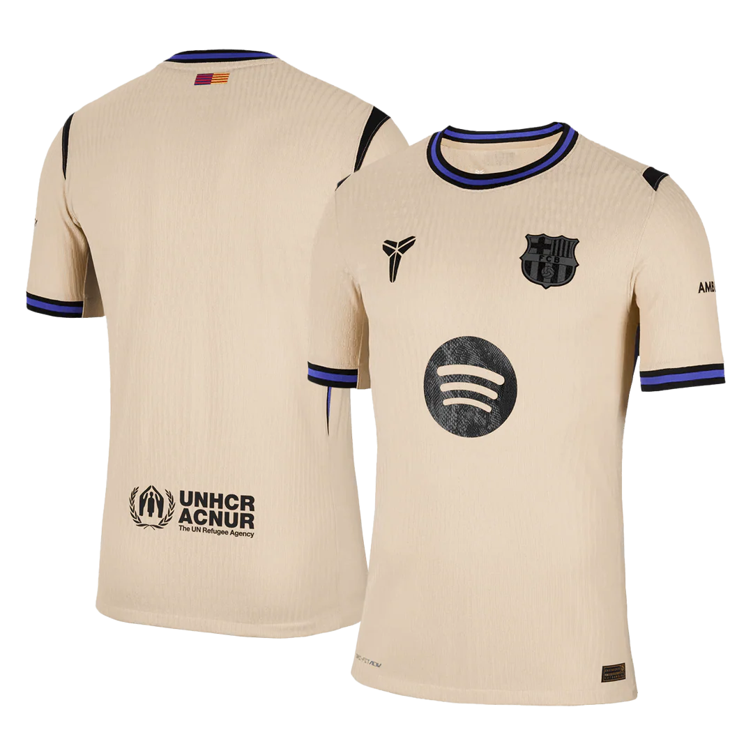 Barcelona Away Player Version Soccer Jersey 2025/26