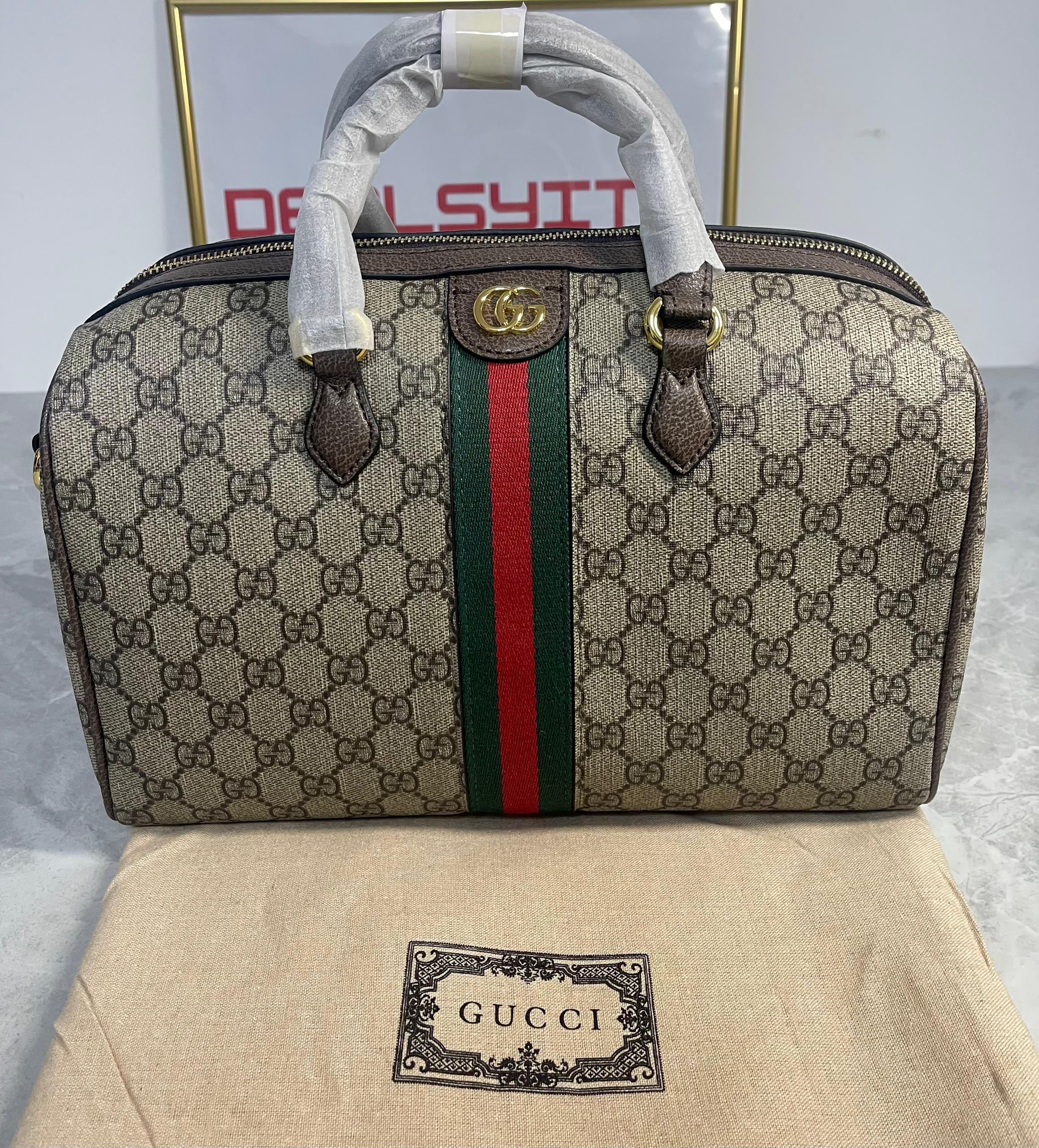 Gucci Ophidia GG Medium Top Handle Bag