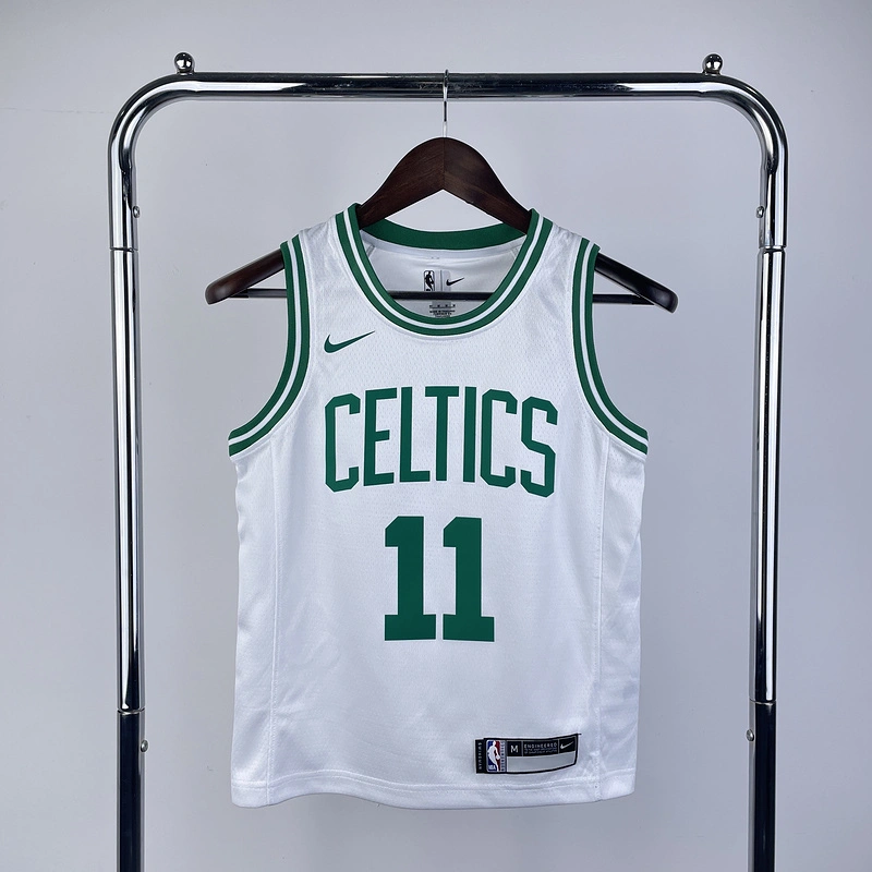 2023 NBA Boston Celtics kids 11 IRVING Basketball Jersey